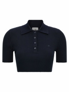 Courrèges Ribbed Polo Shirt