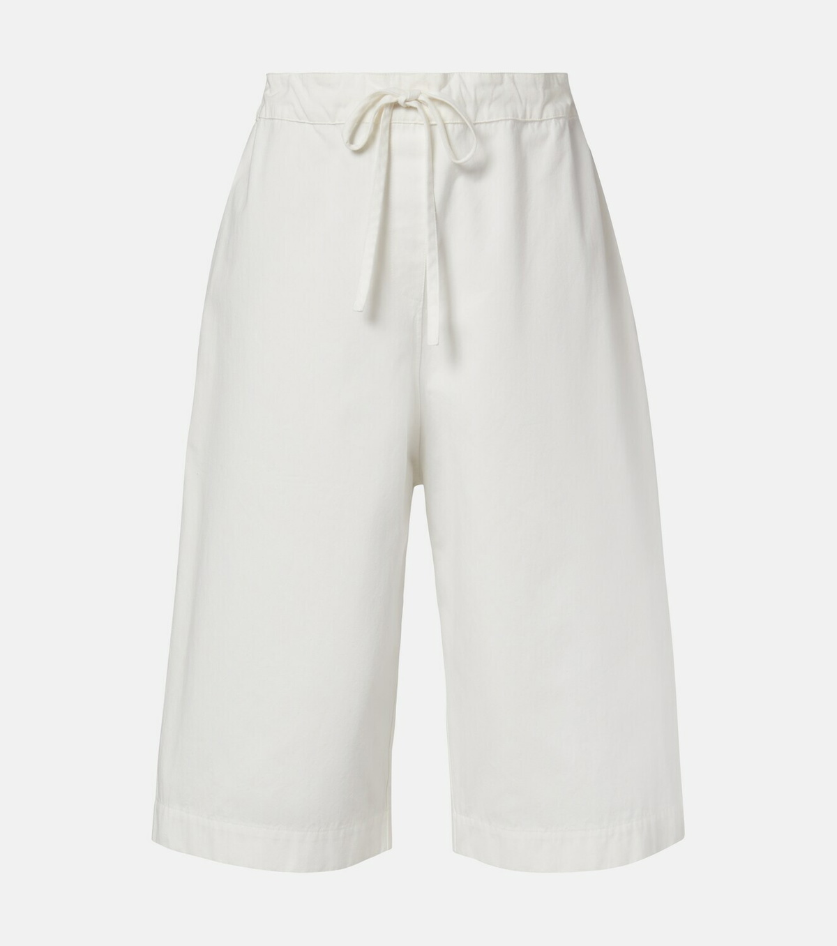 The Row Faldra cotton Bermuda shorts
