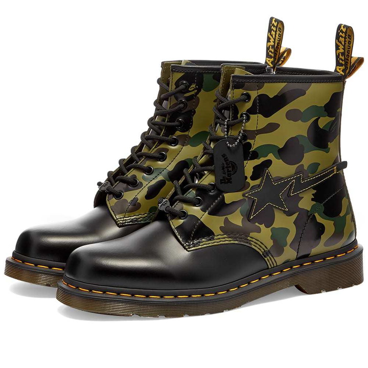 Photo: Dr. Martens x A Bathing Ape 1460 Zip Boot