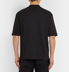 McQ Alexander McQueen - Printed Cotton-Piqué Polo Shirt - Men - Black