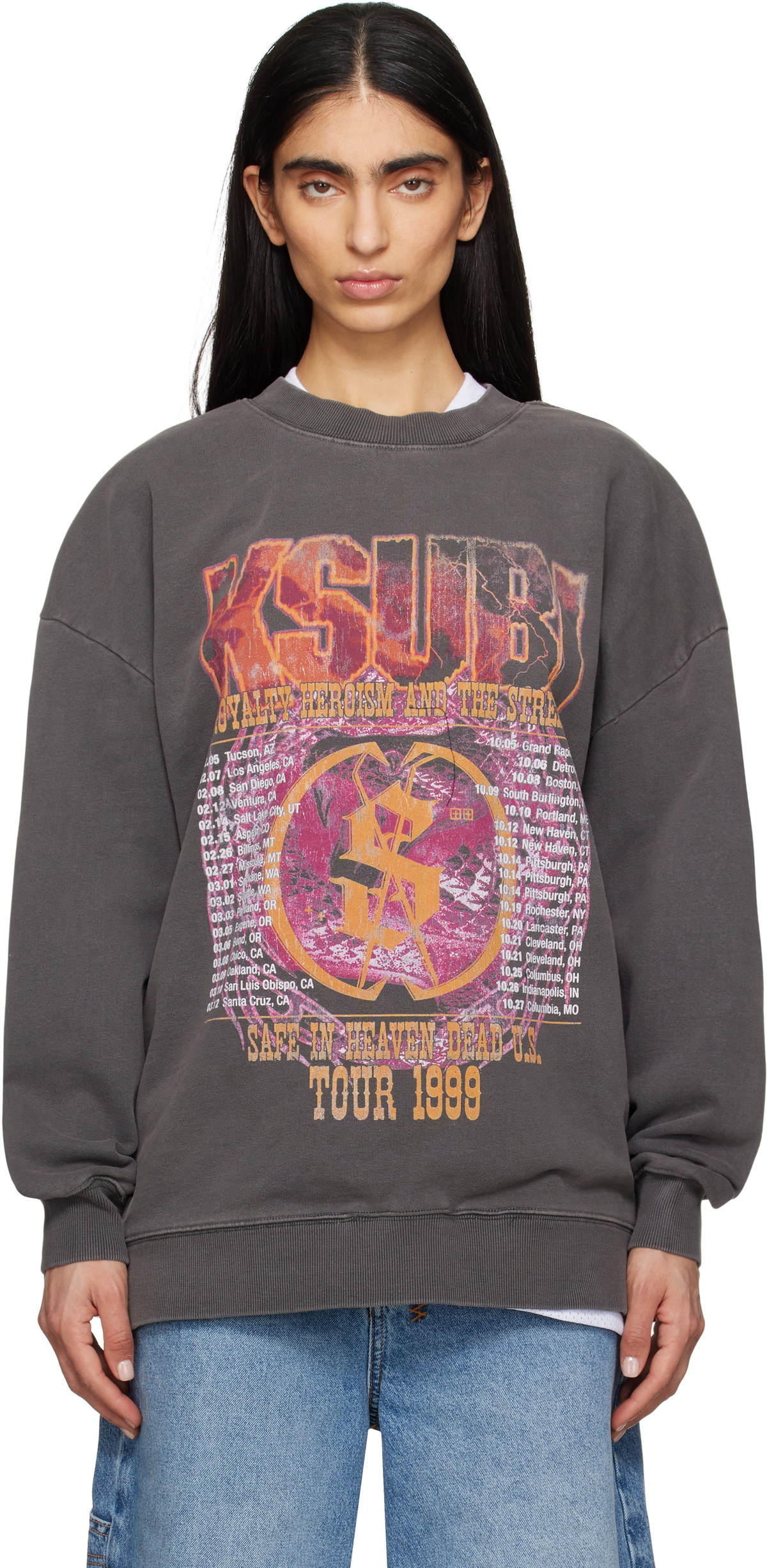 Ksubi Gray Kickstart Oh G Sweatshirt