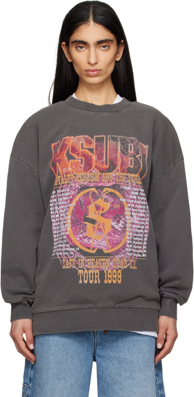 Photo: Ksubi Gray Kickstart Oh G Sweatshirt