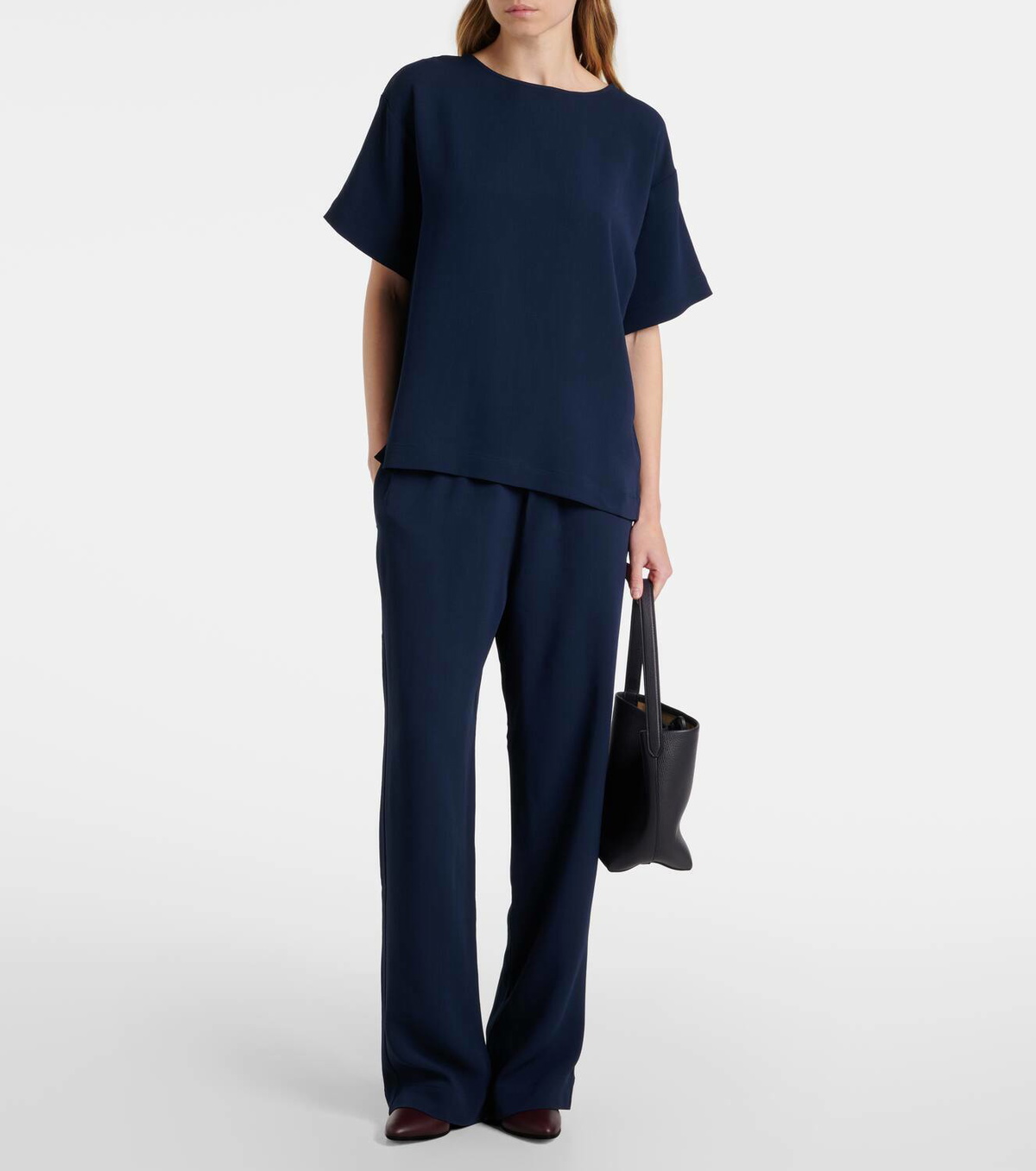 Asceno Talia crêpe t-shirt