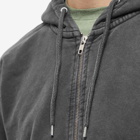 Colorful Standard Men's Classic Organic Zip Hoody in Faded Black