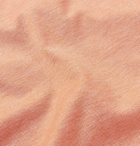 Loro Piana - Mélange Cotton-Piqué Polo Shirt - Orange