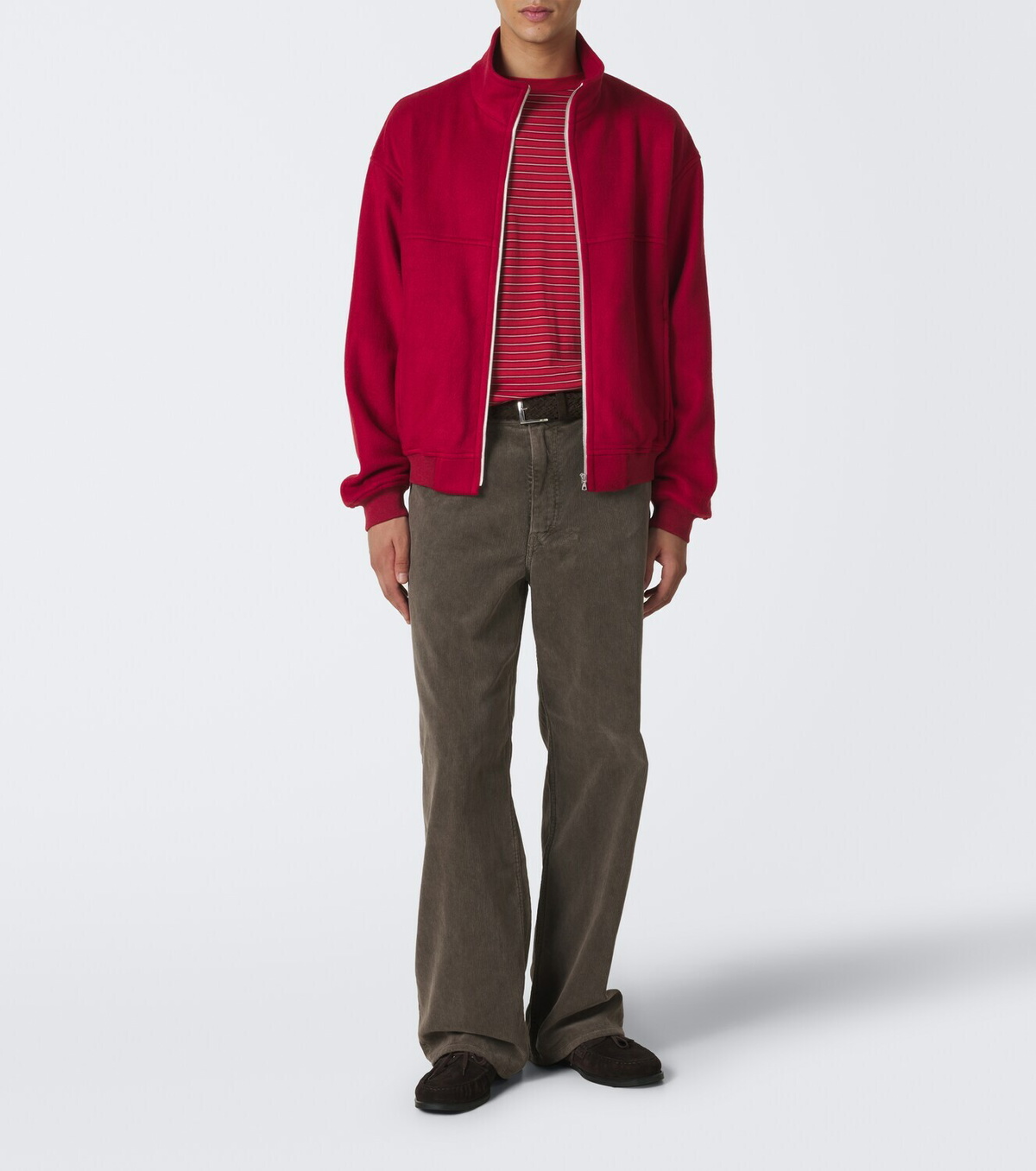 Auralee Silk fleece jacket