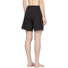 Alexander McQueen Black Logo Swim Shorts