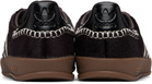 Wales Bonner Black adidas Originals Edition Gazelle Pony Sneakers