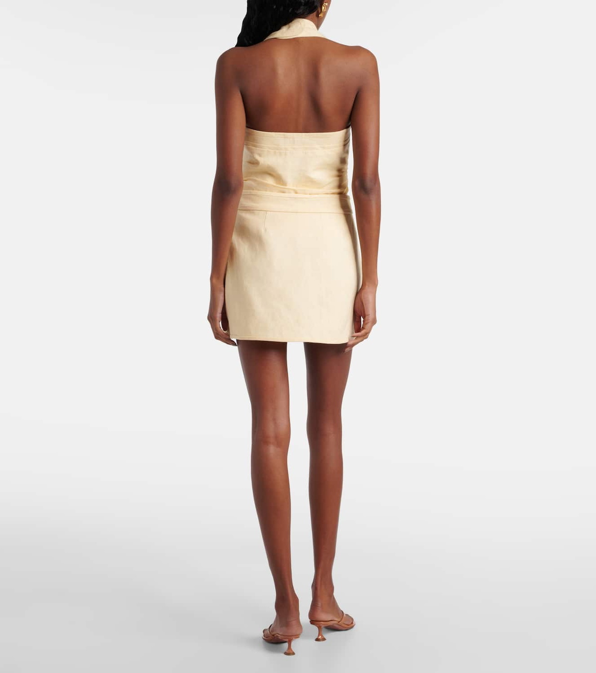 SIR Jerry linen wrap skirt