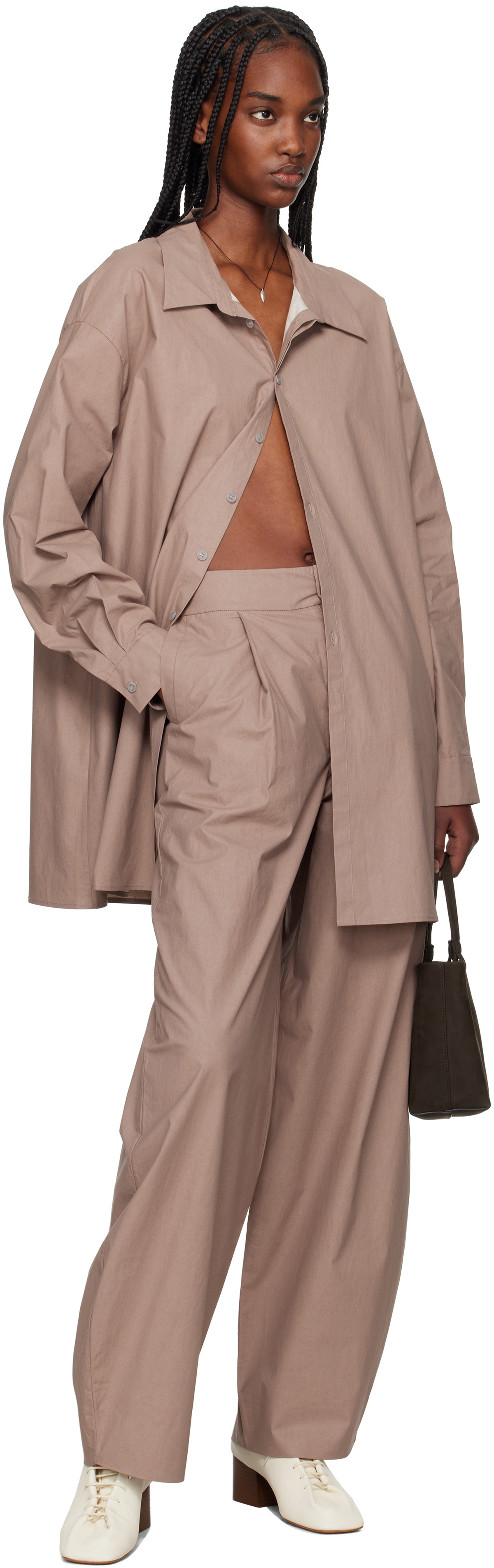 Ruohan Brown Denver Trousers