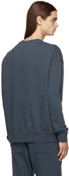 Ksubi Navy 4 X 4 Biggie Sweatshirt