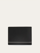 Ferragamo Mens Gancini wallet in Black