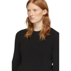 AMI Alexandre Mattiussi Black Hammer Sleeves Sweater