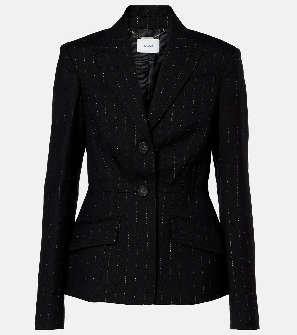 Erdem Pinstripe wool blazer