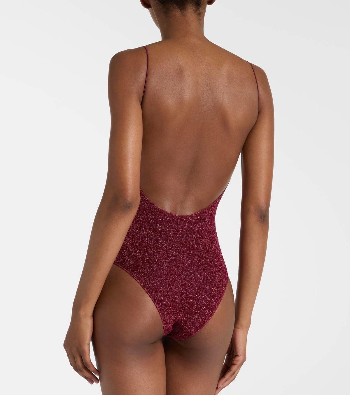 Oséree Lumière open-back swimsuit