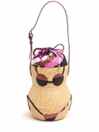 PUCCI Puccinella Straw & Twill Bag