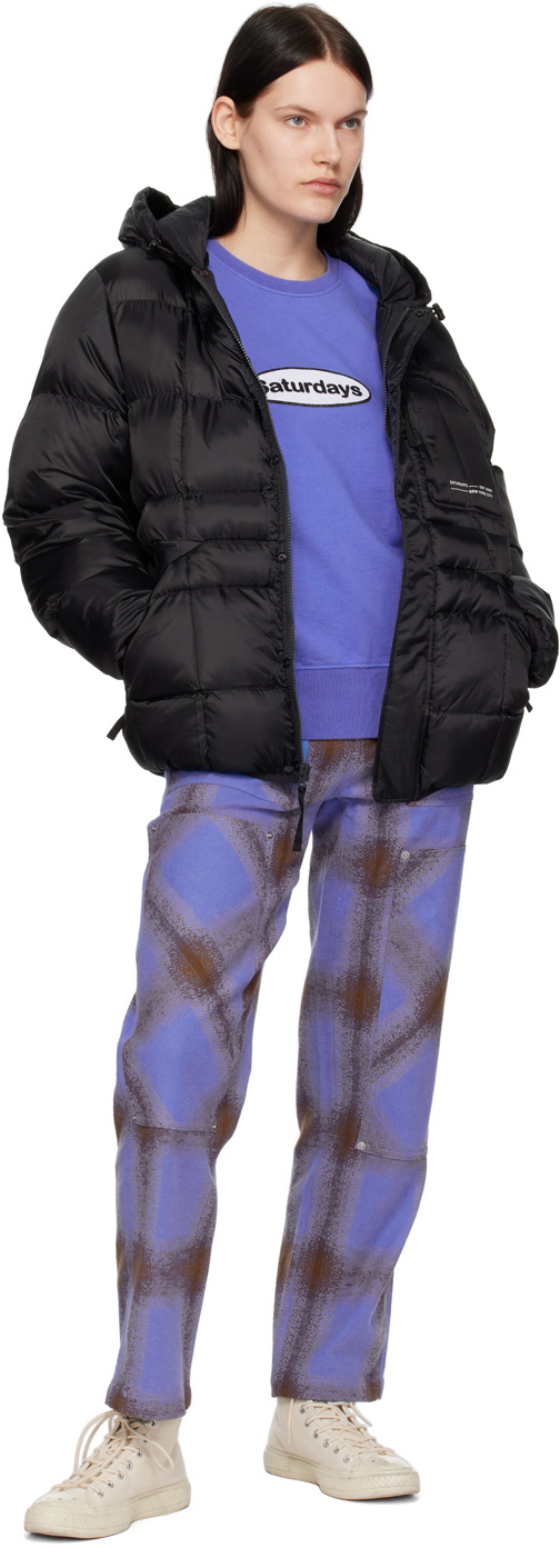 Saturdays NYC Black Momo Puffer Jacket Saturdays NYC