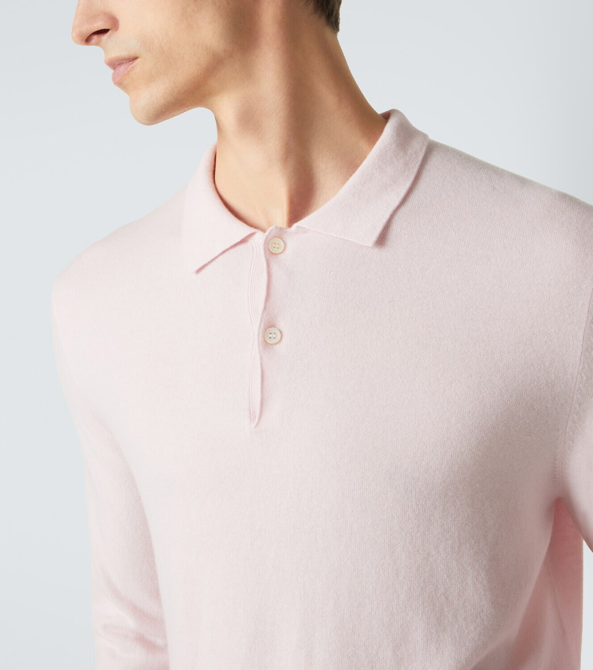 Arch4 Cashmere polo sweater