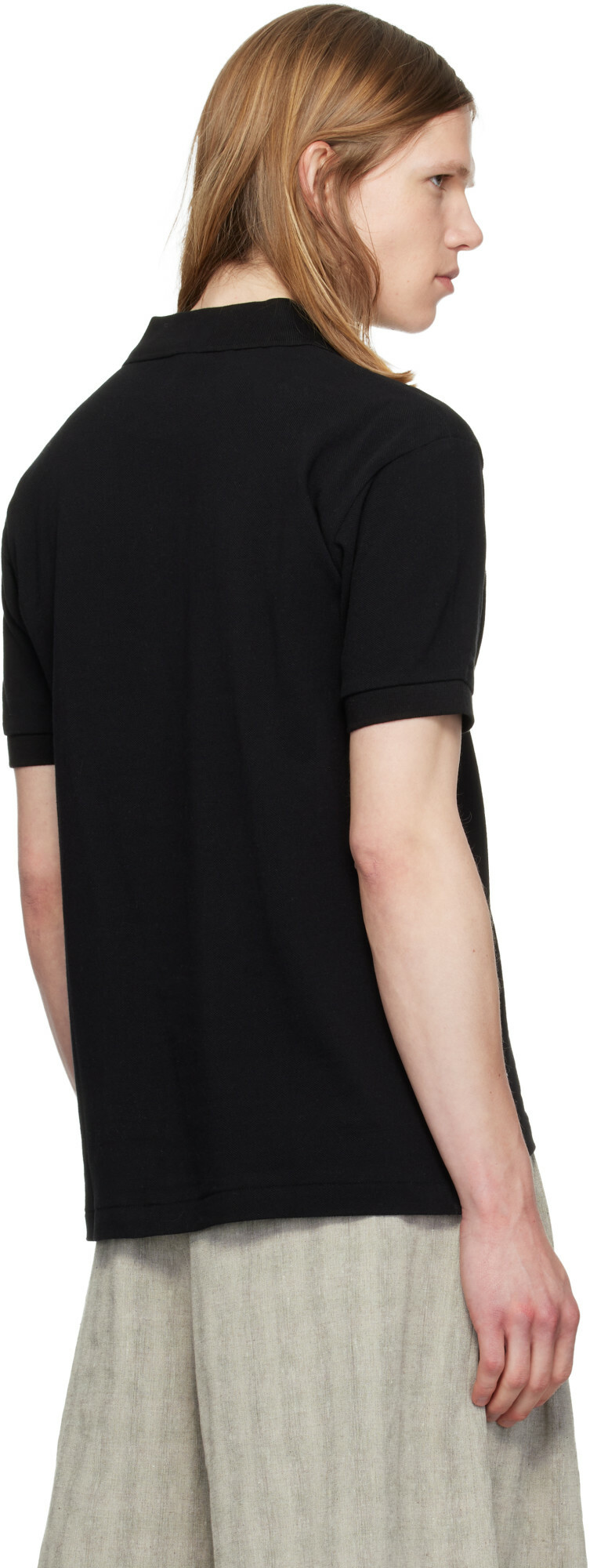 COMME des GARÇONS PLAY Black Heart Emblem Polo