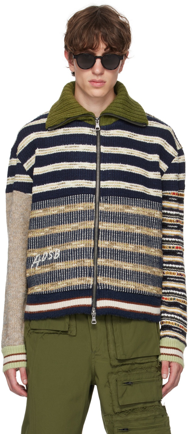 Andersson Bell Multicolor Patchwork Cardigan Andersson Bell