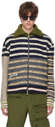 Andersson Bell Multicolor Patchwork Cardigan