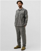 Patta Patta Pow Check Suit Pants Grey - Mens - Casual Pants