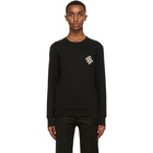 Alexander McQueen Black Jewelled Sweatshirt