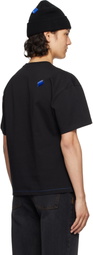 ADER error Black Blue Net Product. 49 T-shirt