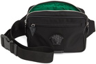 Versace Black 'La Medusa' Belt Bag