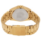 Citizen Quartz Black Dial Yellow Gold-tone Mens Watch BF0582-51F