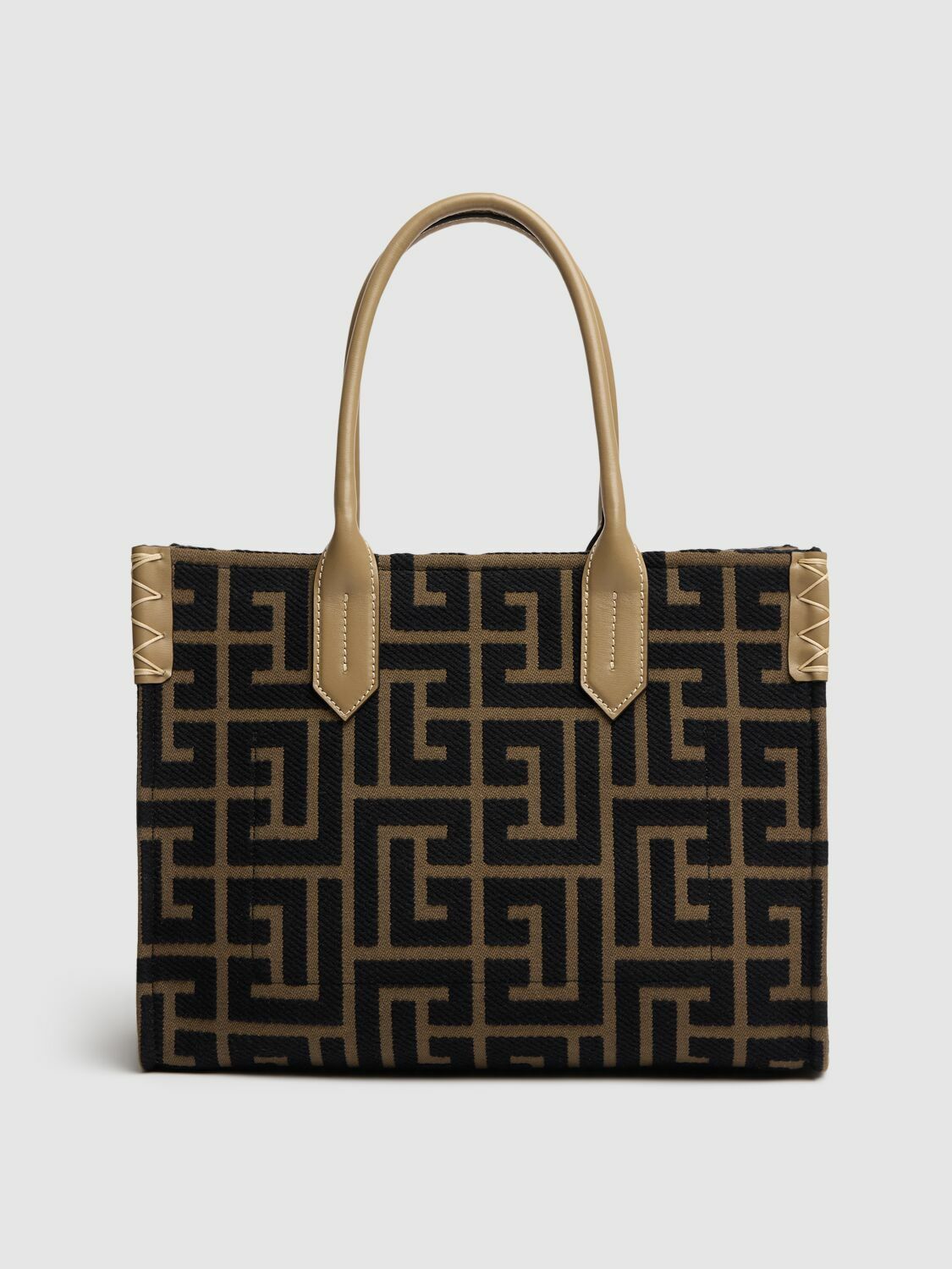 BALMAIN B-army Shopper 36 Monogram Tote Bag Balmain