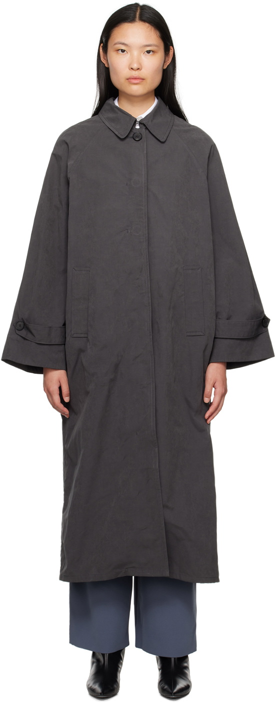 Mark Kenly Domino Tan Studio Gray Caro Coat