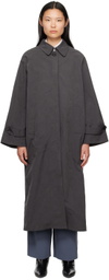 Mark Kenly Domino Tan Studio Gray Caro Coat