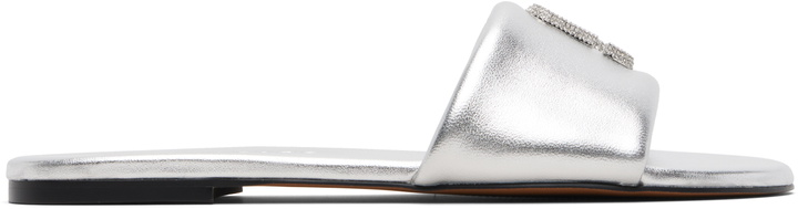 Photo: Marc Jacobs Silver 'The Pave Snapshot' Slides