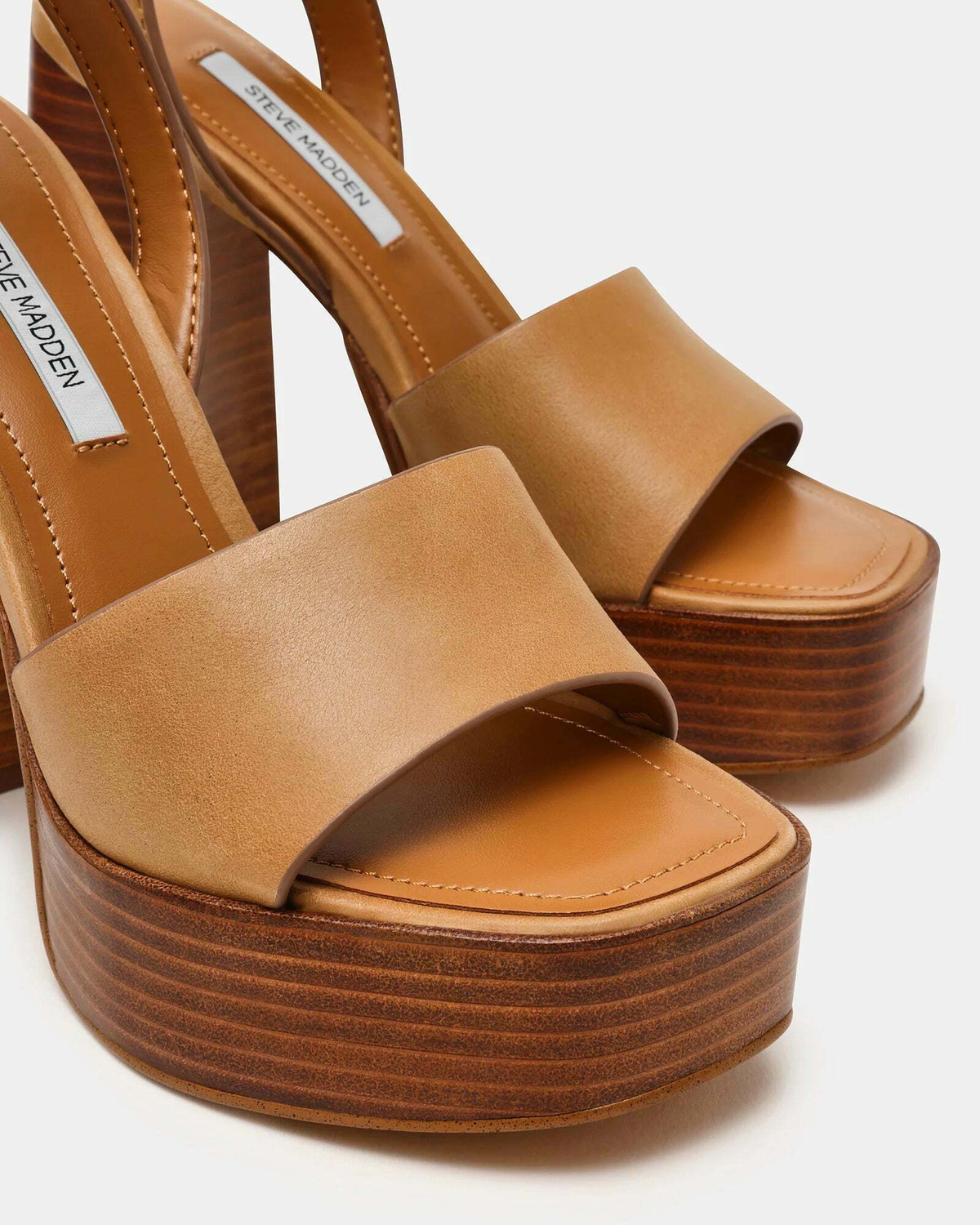 Steve Madden Floria Heels in Natural