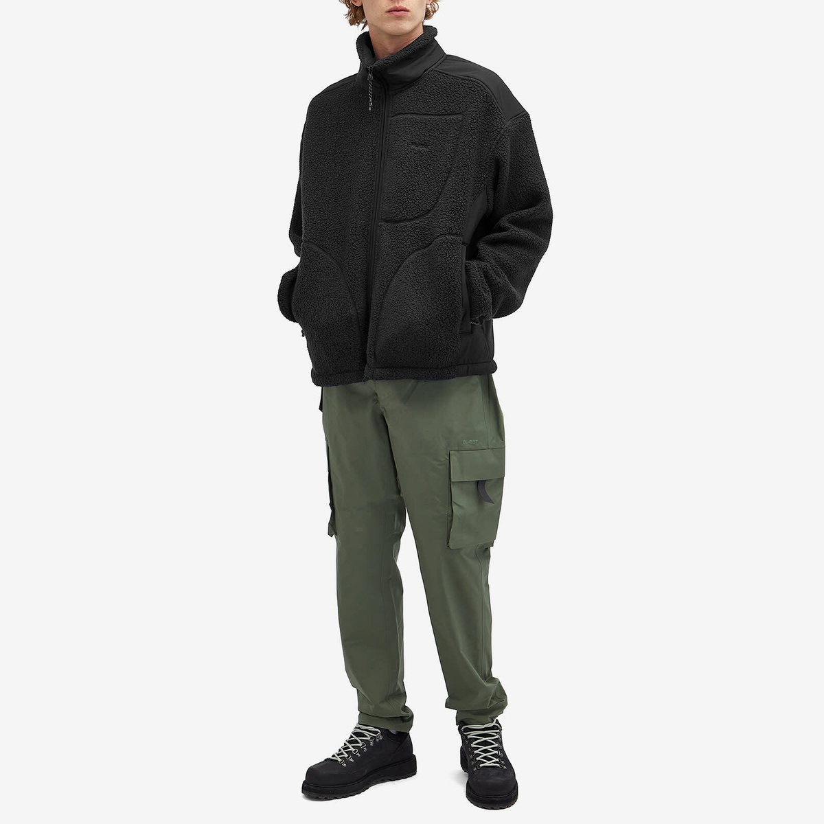 Blaest Men's Skala Polartec Fleece Jacket in Black