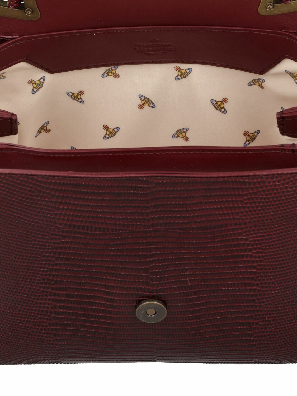 VIVIENNE WESTWOOD - Sibyl Leather Top Handle Bag Vivienne VIVIENNE WESTWOOD - Sibyl Leather Top Handle Bag Vivienne