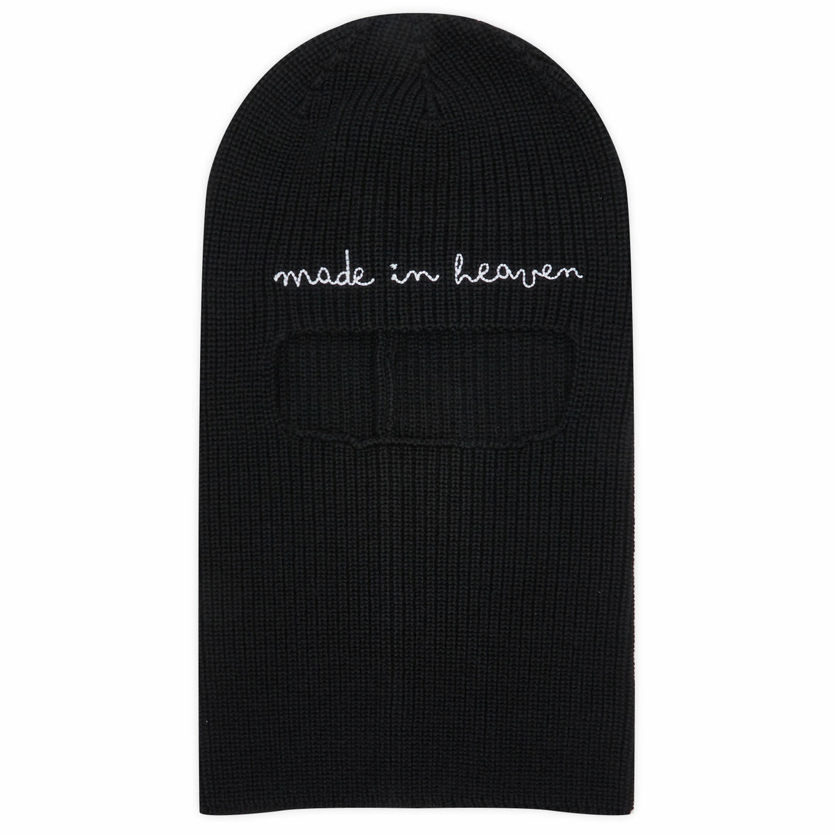 Fiorucci Women's Embroidered Balaklava in Black 