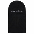 Fiorucci Women's Embroidered Balaklava in Black 