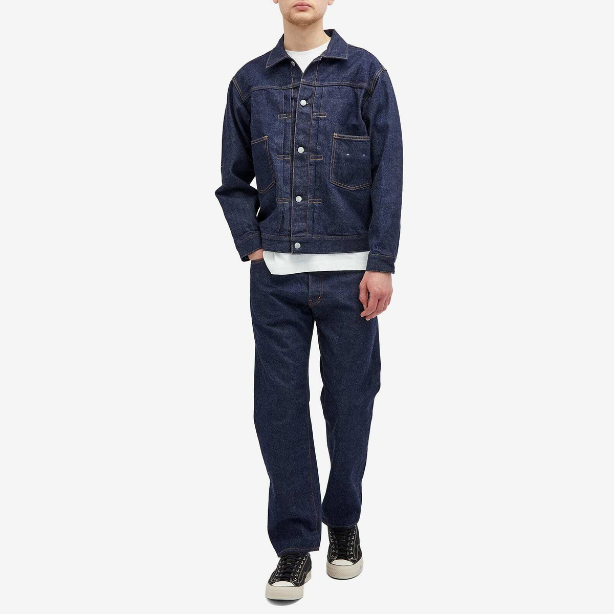 Ordinary Fits Men's 020 Ankle Denim Jeans in One Wash