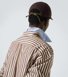 Miu Miu Logo denim baseball cap
