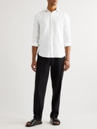 MP Massimo Piombo - Linen Shirt - White