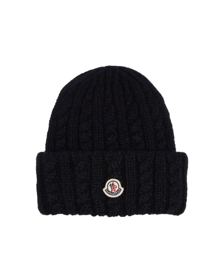 Photo: Moncler Alpaca and wool-blend beanie