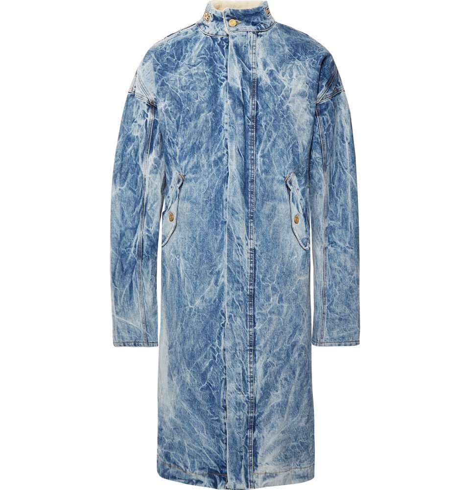 Fear of god denim deck coat hotsell