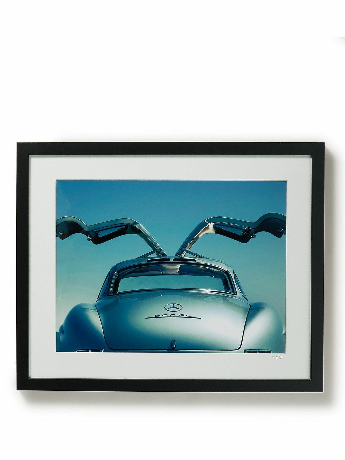 Photo: Sonic Editions - Framed 1956 Benz 300SL Print, 16'' x 20''