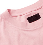 RtA - Printed Cotton-Jersey T-Shirt - Pink