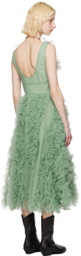 Molly Goddard Green Mertyl Minidress