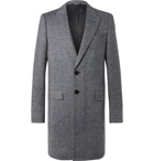 Dolce & Gabbana - Herringbone Virgin Wool-Blend Coat - Gray