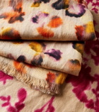 The House of Lyria Firmamento printed linen blanket