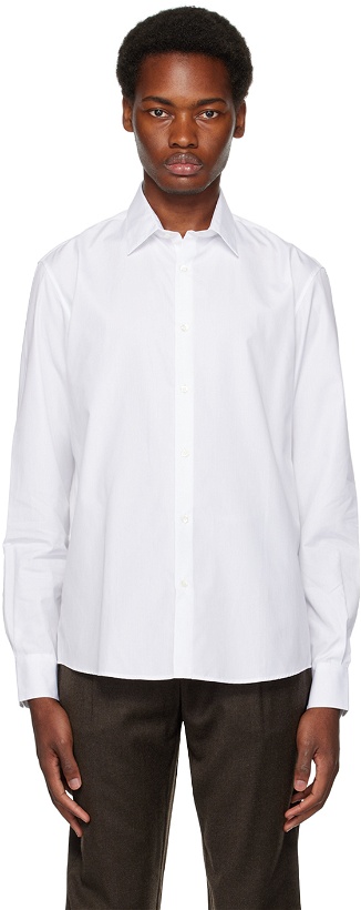 Photo: Sunspel White Tailored Shirt